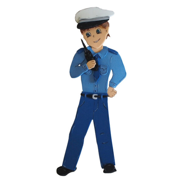 3D Motive Polizeiauto & Polizist – Bild 3